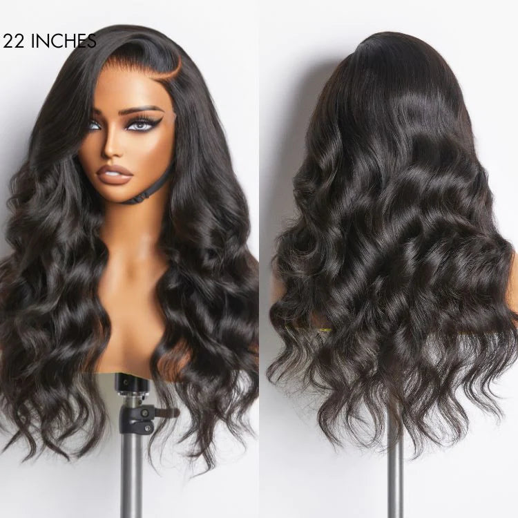 PartingMax Glueless Wig Loose Body Wave 7x6 Closure HD Lace 100% Human Hair Wig Ready To Go